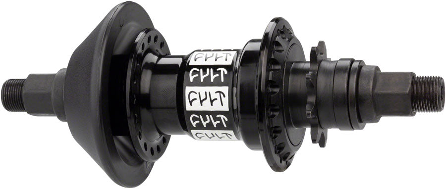 Cult Crew Cassette Rear Hub SDS Black BMX Hubs Cult