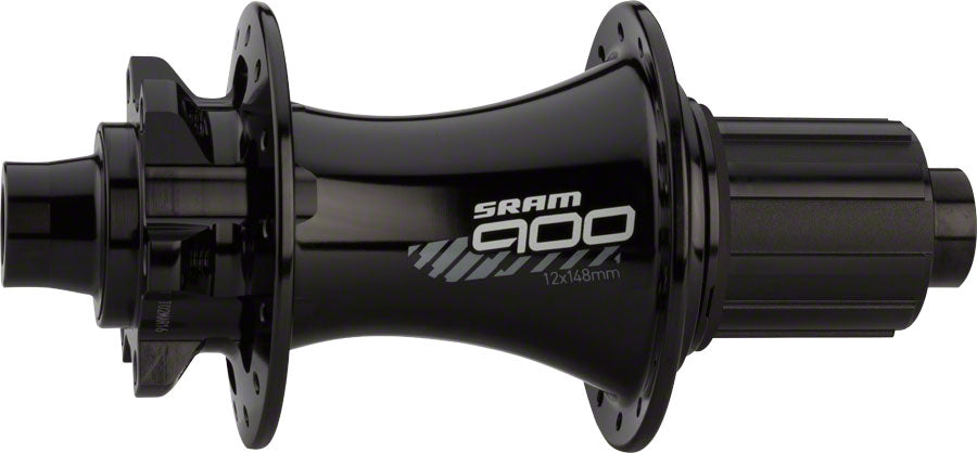 SRAM 900 Rear Hub - 12 x 148mm 6-Bolt HG 11 Road Black 28H Rear Hub SRAM