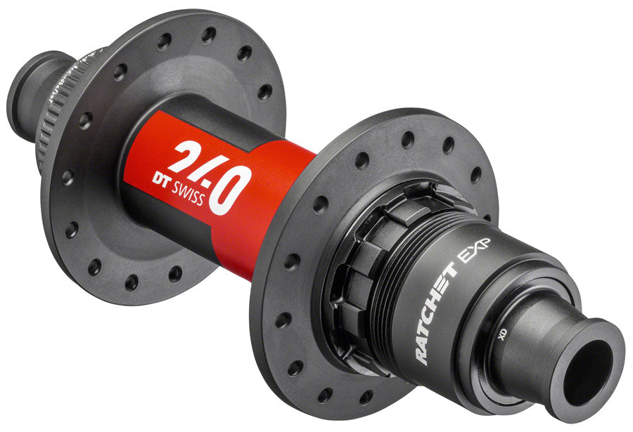 DT Swiss 240 EXP Rear Hub - 12 x 148mm Center-Lock XD Black/Red 32H 36pt Rear Hub DT Swiss