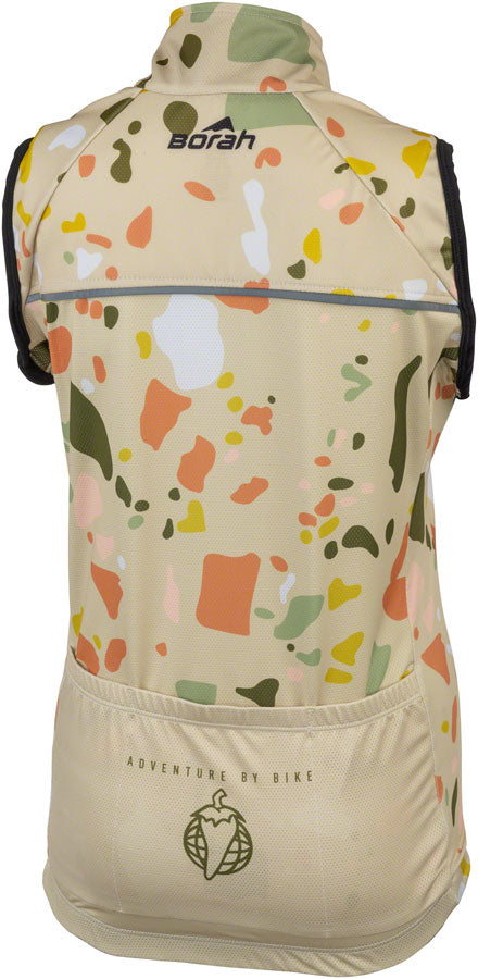 Salsa Womens Terrazzo Vest - 3X-Large Tan Vest Salsa