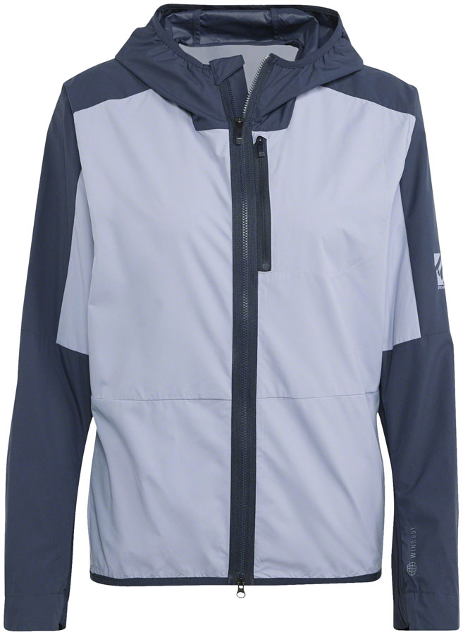 Five Ten Wind Jacket - Womens Silver Violet/Ink Medium Jackets Five Ten