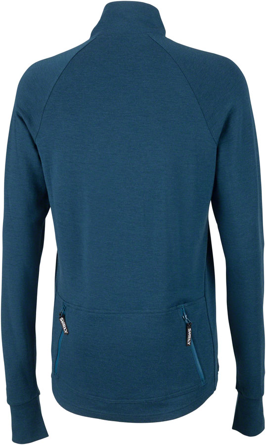 Surly Merino Wool Jersey - Navy Long Sleeve Mens Large Jerseys Surly