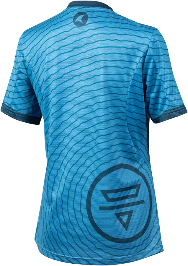 Teravail Monitor Jersey - Lake Blue/Steel Blue/Prussian Blue Womens X-Large Jerseys Teravail