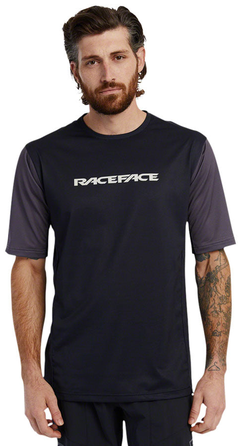 RaceFace Indy Jersey - Short Sleeve Mens Black Small Jerseys Race Face