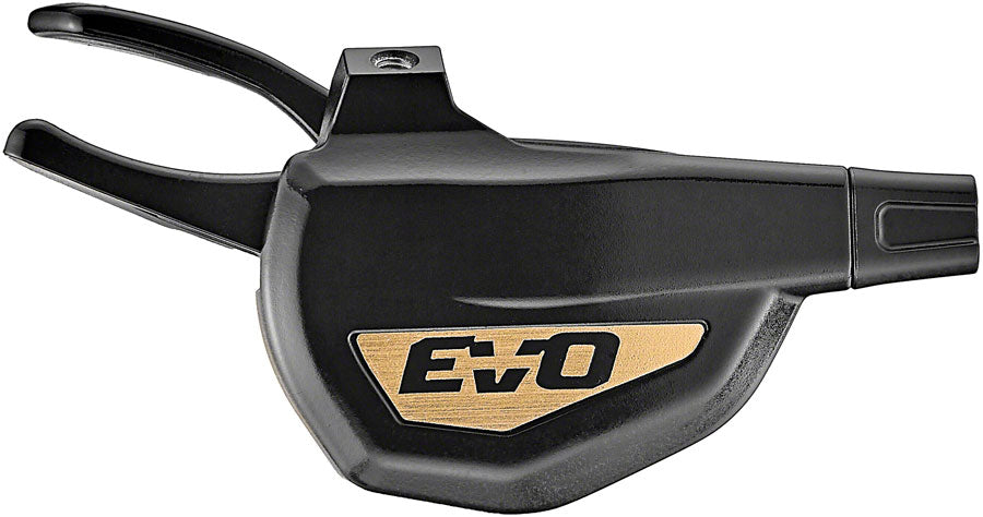 TRP SL-M9050-12R EVO Shifter - Rear 12-Speed With Discrete Clamp MatchMaker Compatible 2400mm Shift Cable BLK/Gold Shifters TRP