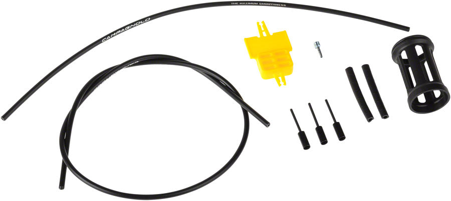 Campagnolo Chorus Ergopower Hydraulic Brake/Shift Lever Disc Caliper - Right/Rear 12-Speed 140mm Flat Mount Caliper BLK Hydraulic Brake/Shift Lever Drop Bar Campagnolo