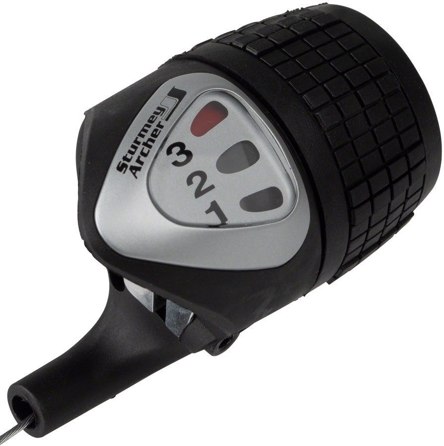 Sturmey Archer S33 Twist Shifter - 3-Speed Black Internally Geared Hubs / Shifters / Parts Sturmey Archer
