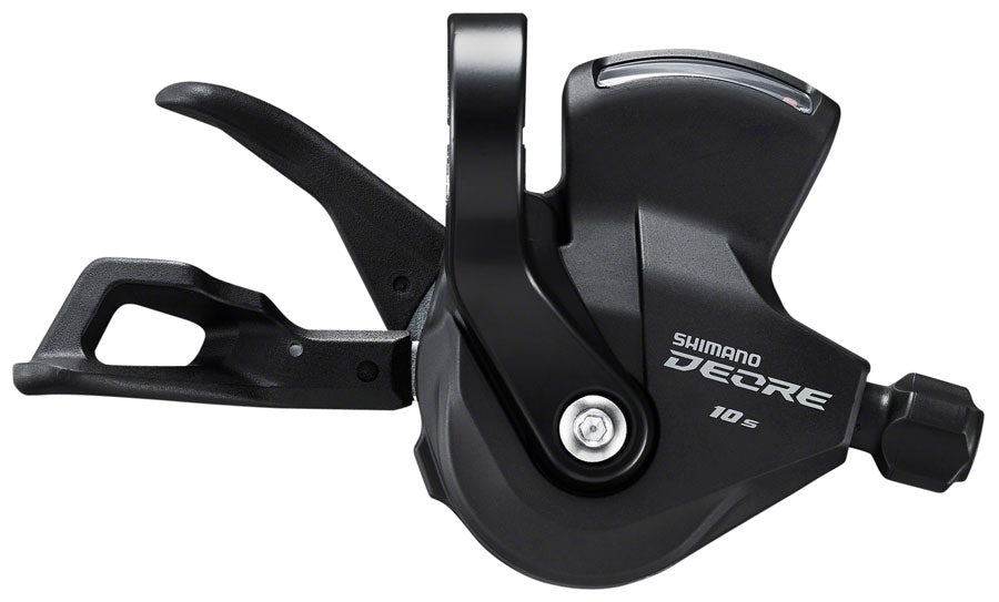 Shimano Deore SL-M4100-R Right Shift Lever - 10-Speed RapidFire Plus Optical Gear Display BLK Shifters Shimano