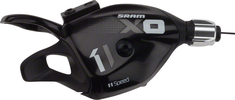SRAM X01 11-Speed Trigger Shifter Includes Handlebar Clamp BLK Gray White logo Cable Housing Sold Separately Shifters SRAM