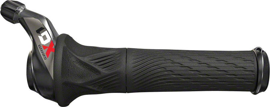 SRAM X01 Eagle 12-Speed GripShift Shifter Discrete Clamp BLK Red Logo Shifters SRAM