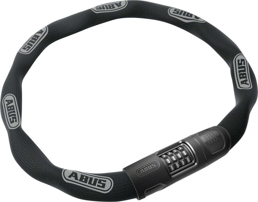 Abus 8808C Chain Lock - Combination 2.8 8mm Square Black Chain Locks Abus