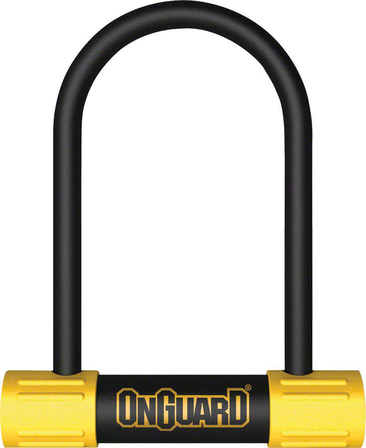 OnGuard BullDog Series U-Lock - 3.5 x 5.5" Keyed BLK/YLW Includes bracket U-Lock OnGuard