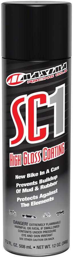 Maxima Racing Oils SC1 Clear Coat 17.2 fl oz Aerosol Polish Maxima