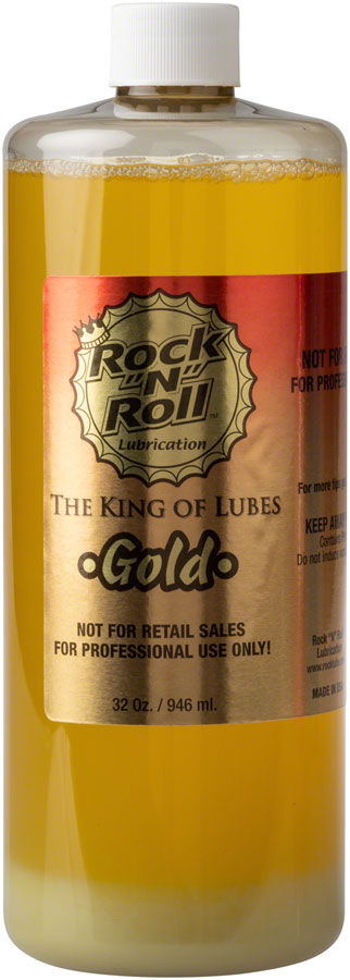 Rock-N-Roll Gold Bike Chain Lube - 16oz, Drip