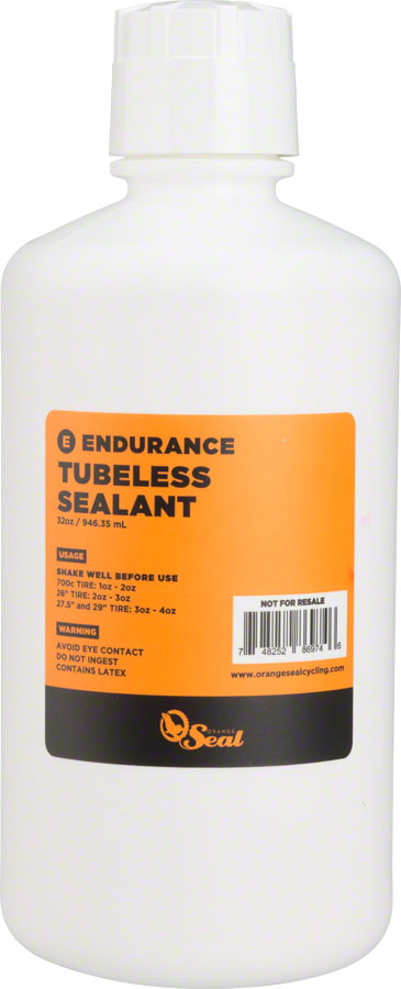 Orange Seal Endurance Tubeless Tire Sealant Refill - 32oz Tubeless Sealants Orange Seal