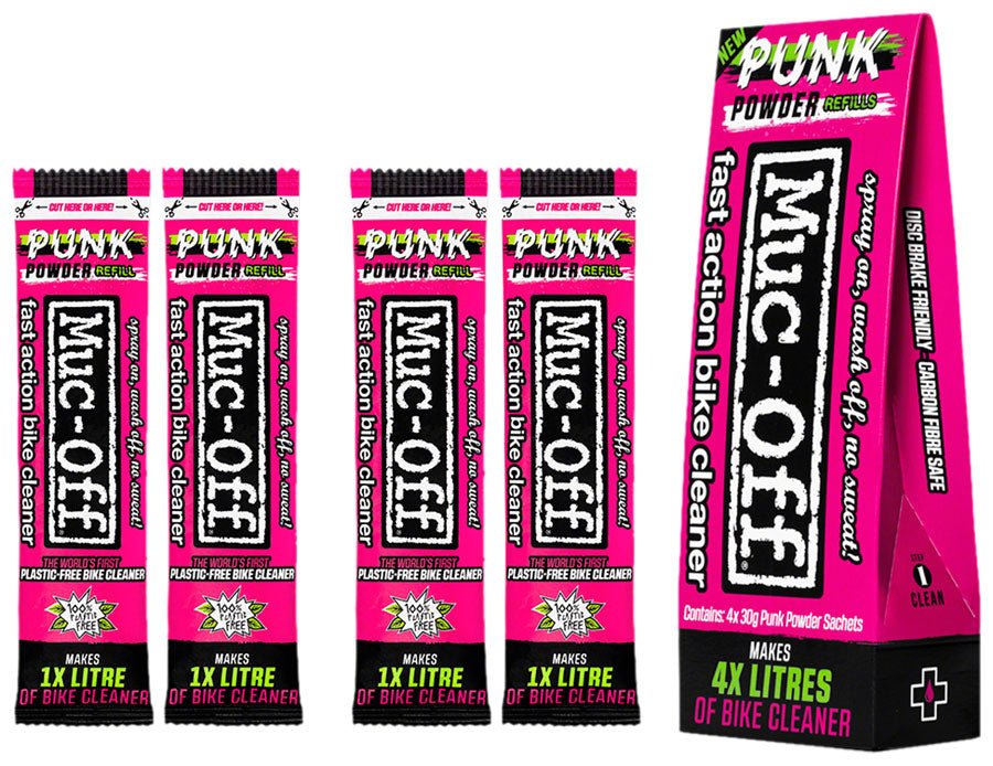Muc-Off Punk Powder - 4 Pack Degreaser / Cleaner Muc-Off
