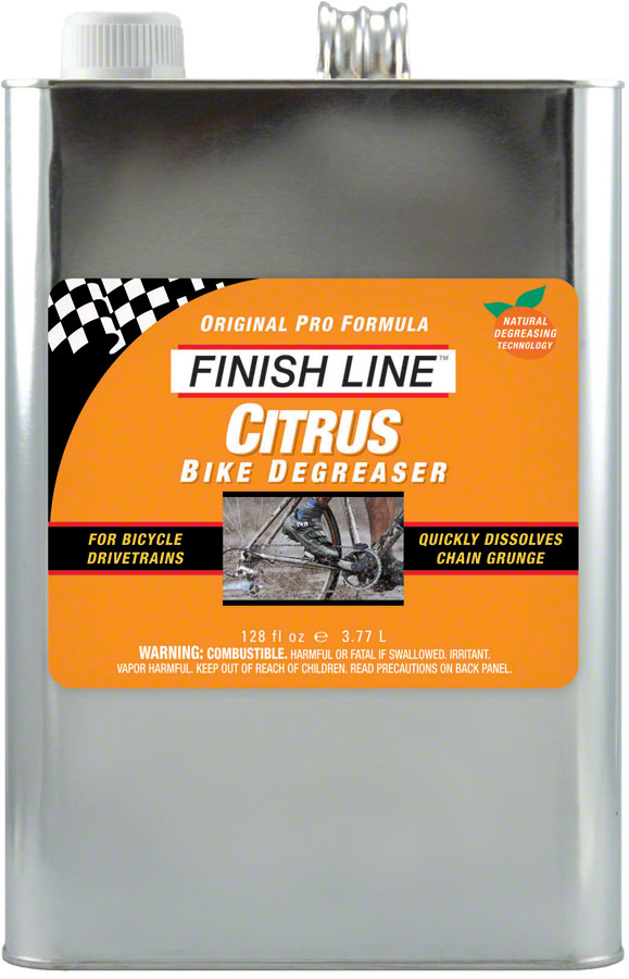 Finish Line Citrus Bike Degreaser 1 Gallon Degreaser / Cleaner Finish Line