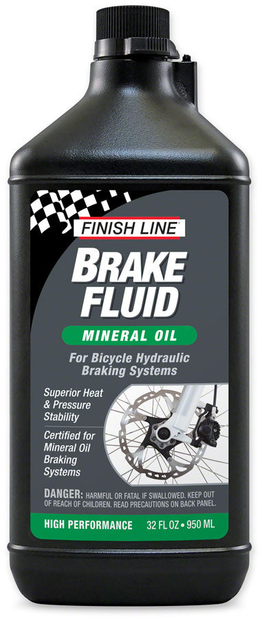 Finish Line Mineral Oil Brake Fluid - 32oz Brake Tools Finish Line