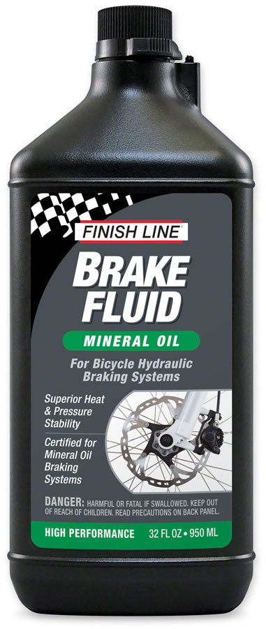 Finish Line Mineral Oil Brake Fluid - 32oz Brake Tools Finish Line   
