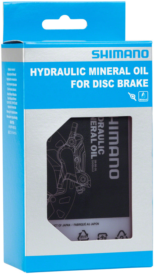 Shimano Mineral Oil Disc Brake Fluid - 500ml Brake Tools Shimano