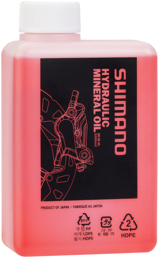Shimano Mineral Oil Disc Brake Fluid - 500ml Brake Tools Shimano   