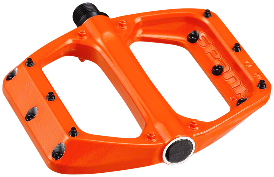 Spank Spoon DC Pedals - Platform Aluminum 9/16" Orange Pedals Spank