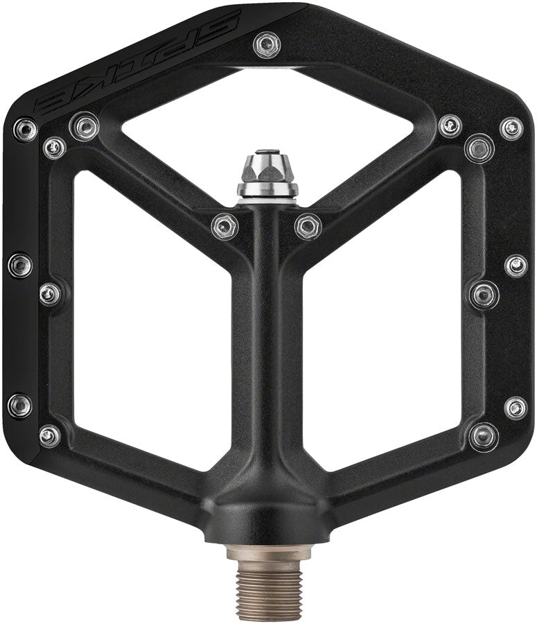 Spank Spike Pedals - Platform Aluminum 9/16" Black Pedals Spank