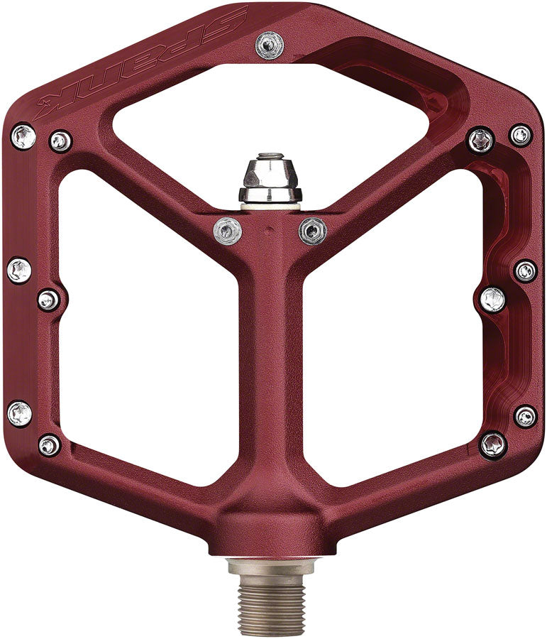 Spank Oozy Pedals - Platform Aluminum 9/16" Red Pedals Spank