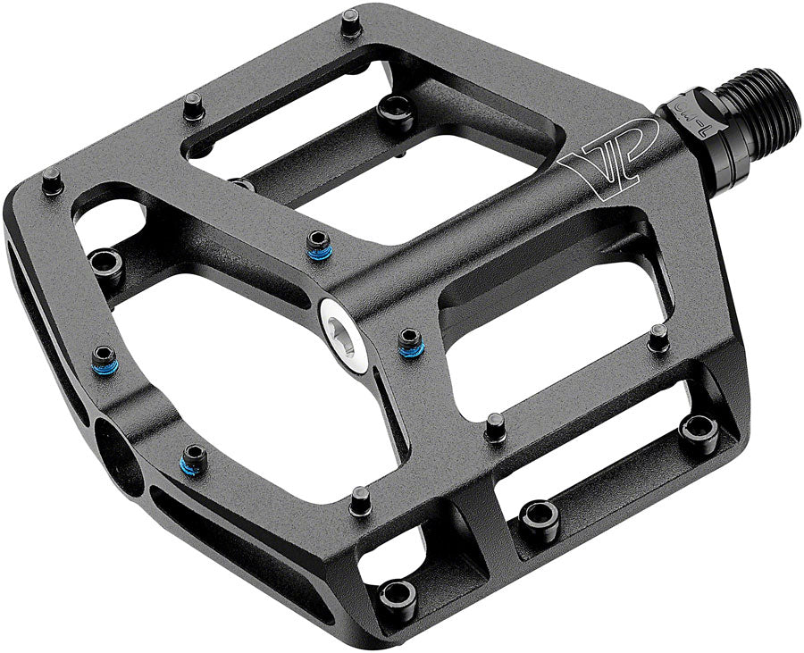 VP Components Ryme Pedals - Platform Aluminum 9/16" Black Pedals VP Components