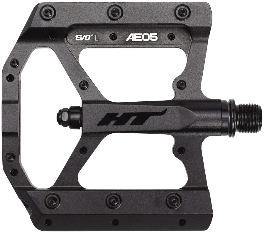 HT Components AE05(EVO+) Pedals - Platform Aluminum 9/16" Stealth Black Pedals HT Components