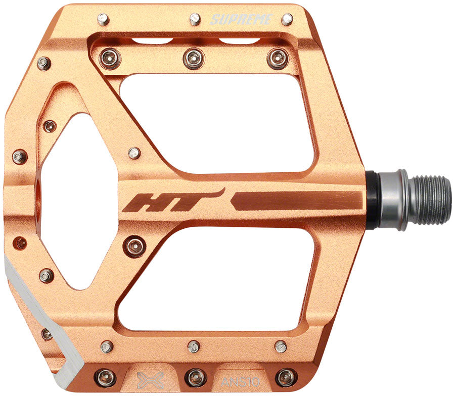 HT Components ANS10 Pedals - Platform Aluminum 9/16" Rose Gold Pedals HT Components