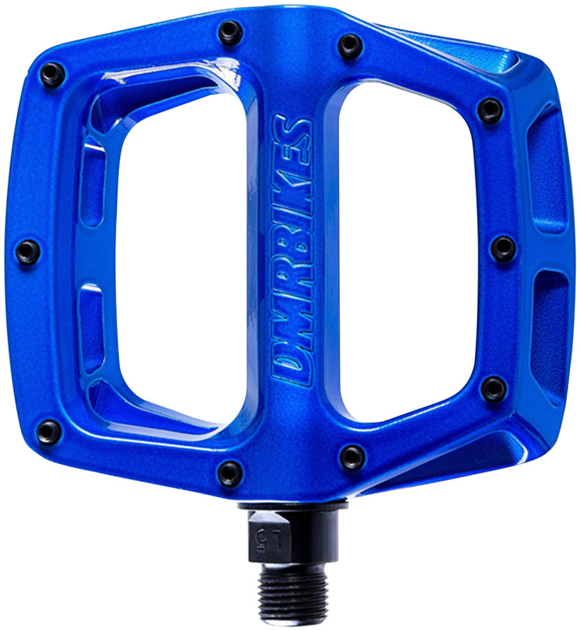 DMR V8 Pedals - Platform Aluminum 9/16" Electric Blue Pedals DMR