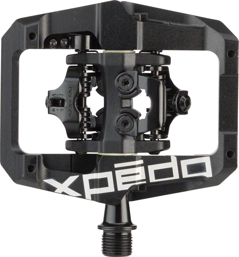 Xpedo GFX Pedals - Dual Sided Clipless with Platform Aluminum 9/16" Black Pedals Xpedo