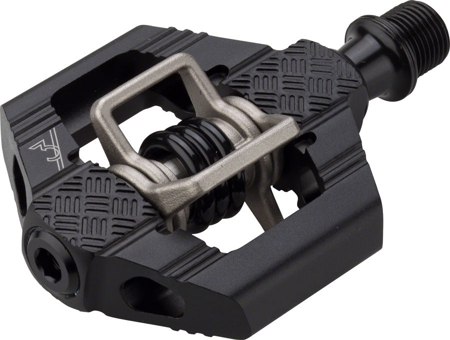 Crank Brothers Candy 3 Pedals - Dual Sided Clipless Aluminum 9/16" Black Pedals Crank Brothers