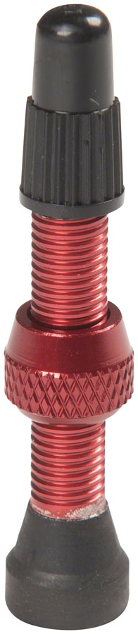 Stans NoTubes Alloy Valve Stems - 35mm Pair Red Tubeless Valves Stans No Tubes