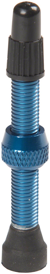 Stans NoTubes Alloy Valve Stems - 44mm Pair Blue Tubeless Valves Stans No Tubes