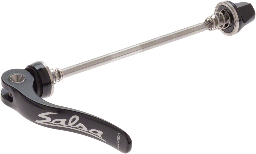 Salsa Front Stainless Flip-Off Skewer Black Axles & Axle Parts Salsa