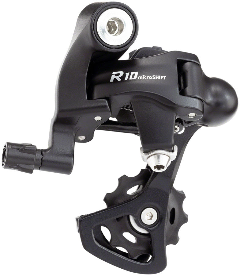 microSHIFT R10 Rear Derailleur - 10 Speed Short Cage Shimano Compatible BLK Rear Derailleurs microSHIFT