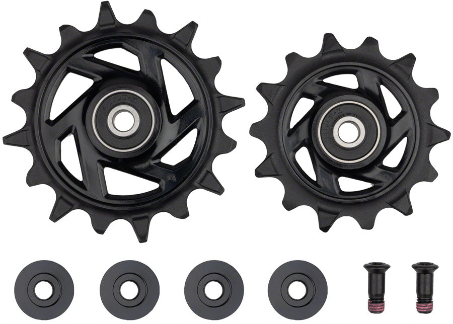 SRAM X0 Eagle T-Type AXS Rear Derailleur Pulley Kit - 14t Upper 16t Lower Pulley Assembly SRAM