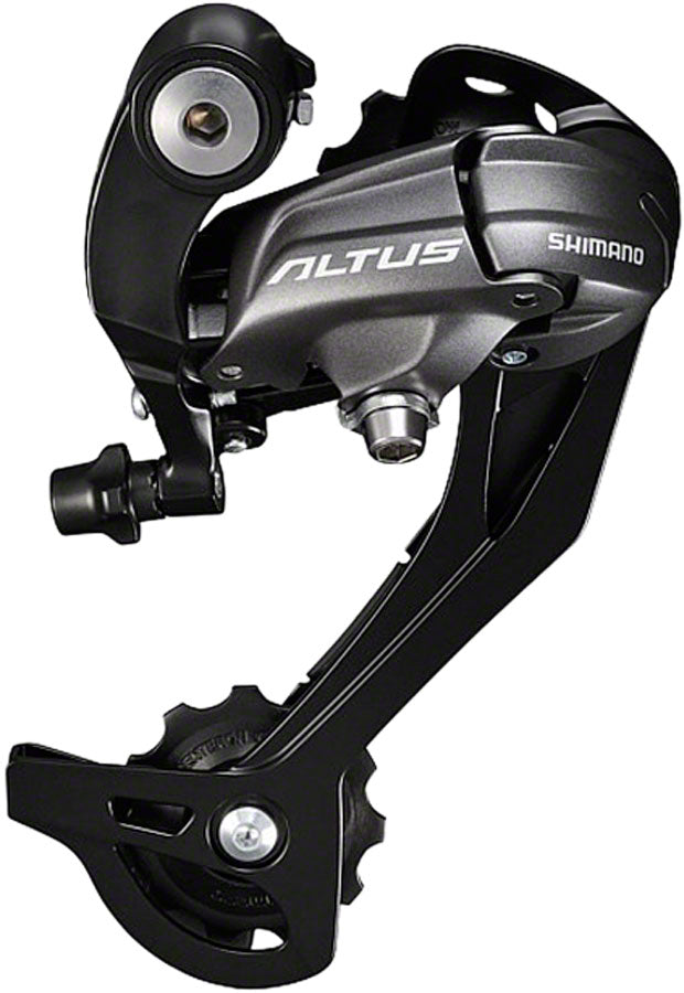 Shimano Altus RD-M370-SGS Rear Derailleur - 9 Speed Long Cage Black Rear Derailleurs Shimano