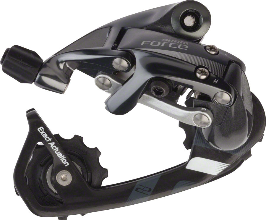 SRAM Force 22 WiFli Rear Derailleur - 11 Speed Medium Cage Black Rear Derailleurs SRAM