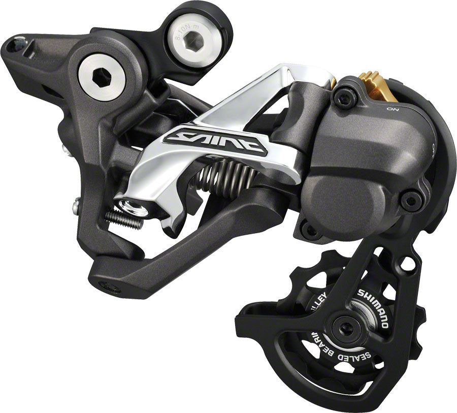 Shimano Saint RD-M820-SS1 Rear Derailleur - 10 Speed Short Cage Black Rear Derailleurs Shimano