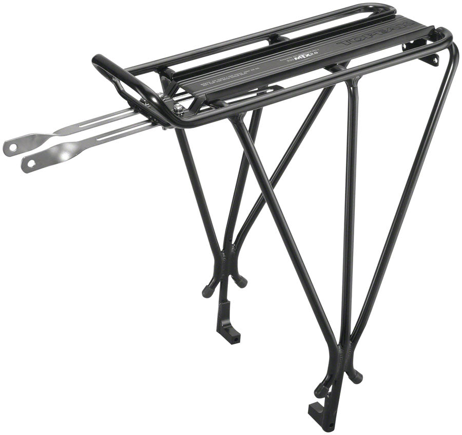Topeak Explorer Tubular Rear Disc Rack - MTX 2.0 Black Rear Mount Rack Topeak