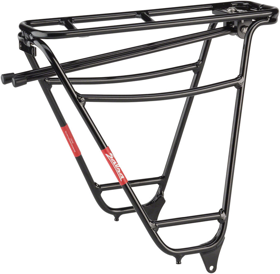 Salsa Alternator Rear Rack - Fits Rear Dropout Spacing 170-177mm Aluminum BLK Rear Mount Rack Salsa
