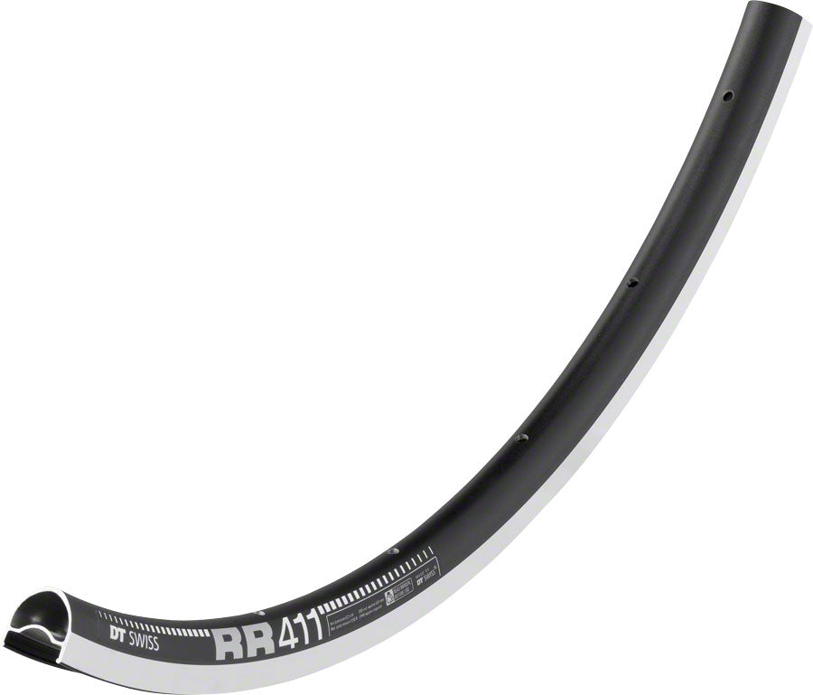 DT Swiss RR 411 Rim - 700 Rim Black 28H Rims DT Swiss