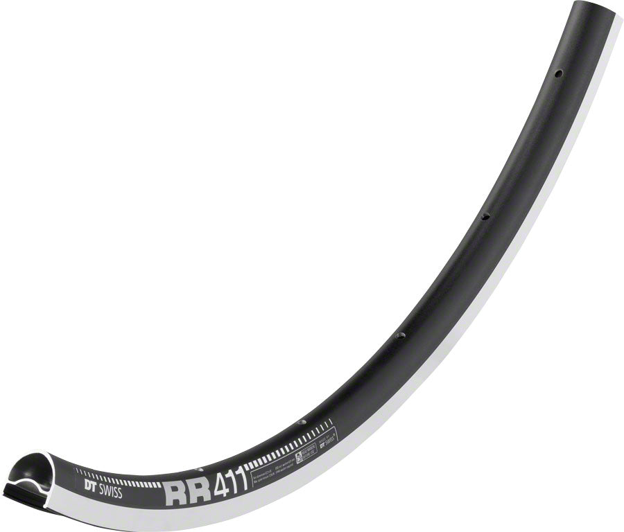 DT Swiss RR 411 Rim - 700 Rim Black 20H Rims DT Swiss