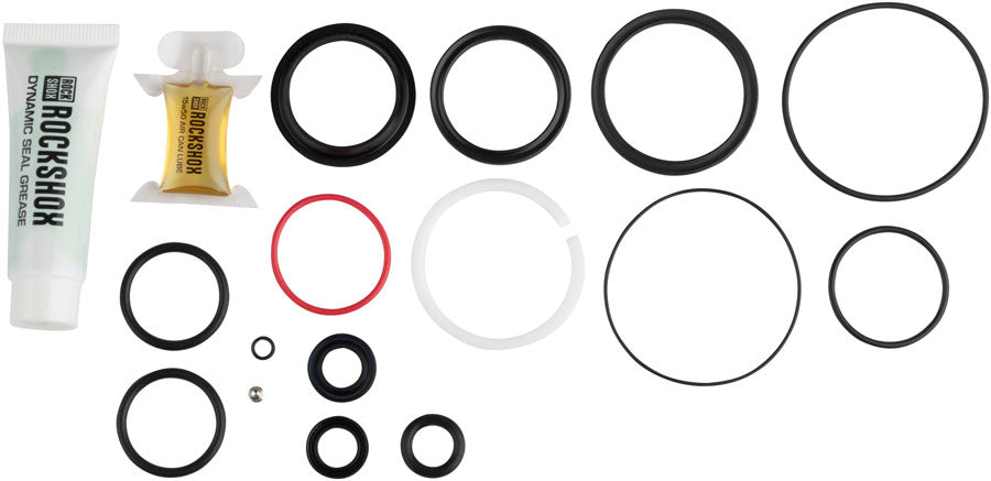 RockShox Rear Shock Service Kit - 200 Hour/1 Year Super Deluxe Thru-Shaft TREK 2021 C1 Rear Shock Service Kits RockShox