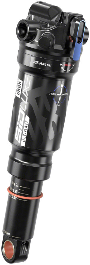 RockShox SIDLuxe Ultimate Rear Shock - 165 x 42.5 mm SoloAir 1 Token Reb85/Comp30 L/O8 3P Lever Trunnion A2 Rear Shocks RockShox