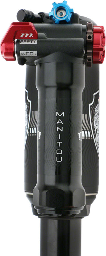 Manitou Mara Pro Rear Shock - Trunnion Metric 205 x 60 mm Black Rear Shocks Manitou