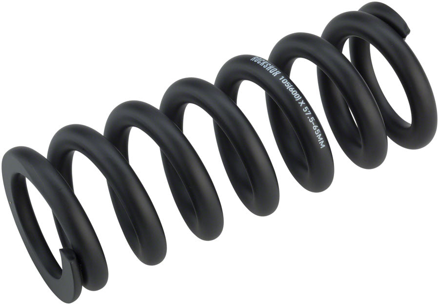 RockShox Metric Coil Spring - Length 134mm Travel 47.5-55mm 350lbs Black Rear Shock Spring RockShox